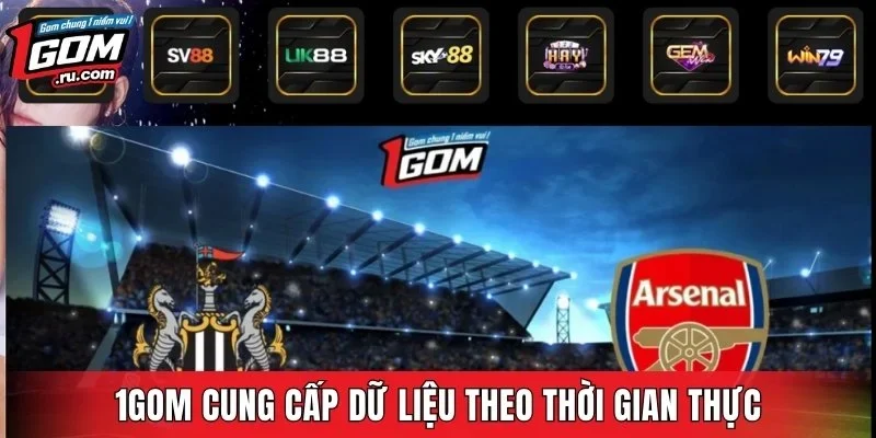 1GOM cung cấp dữ liệu theo thời gian thực