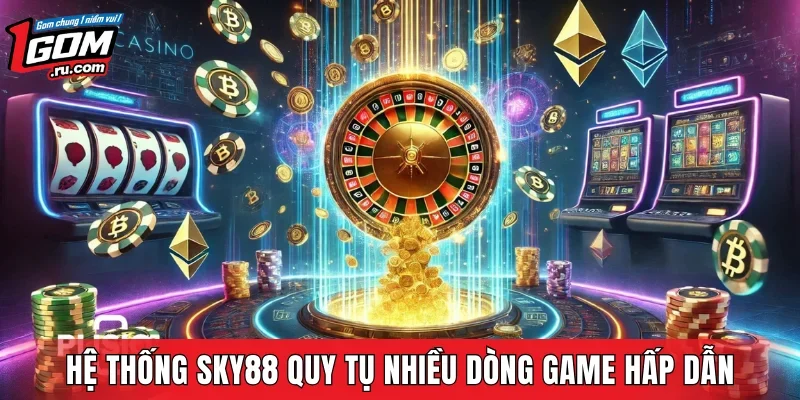 Hệ thống SKY88 quy tụ nhiều dòng game hấp dẫn