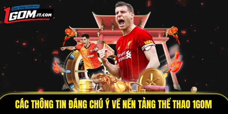 Tổng hợp các thông tin đáng chú ý về nền tảng thể thao 1GOM